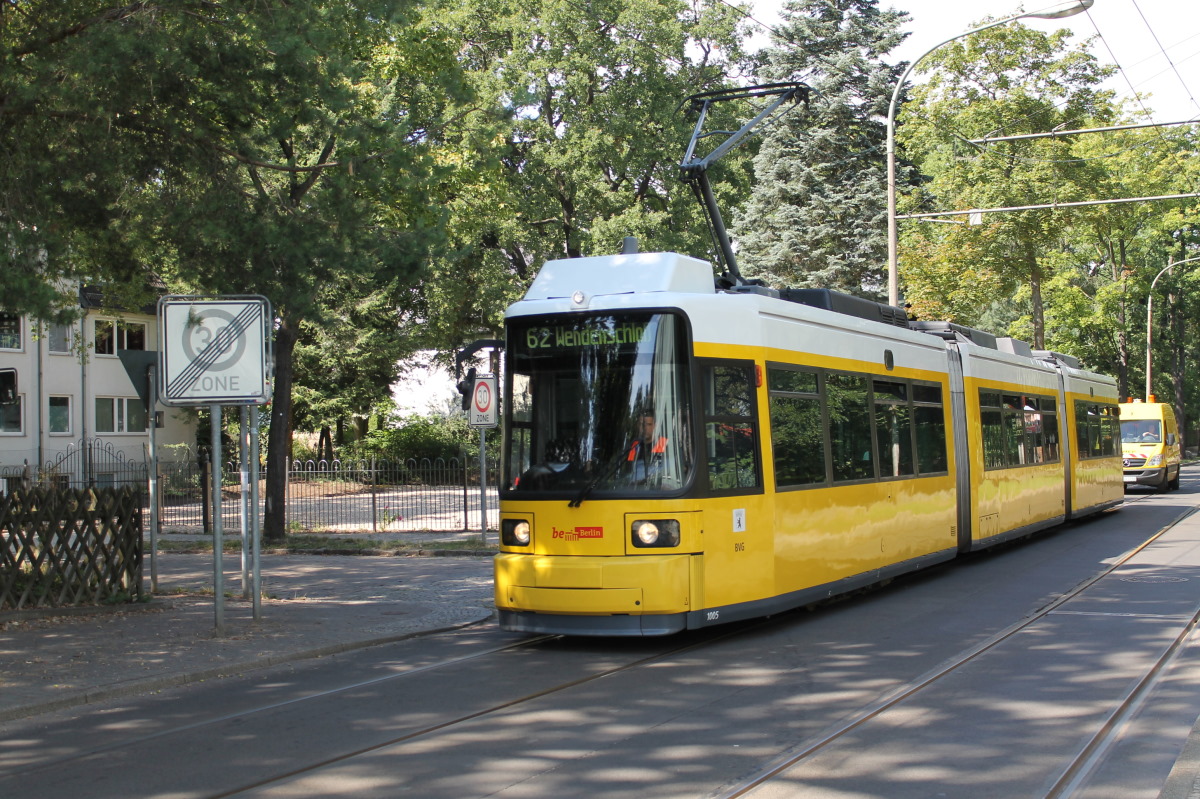 Берлин, Adtranz GT6N № 1005