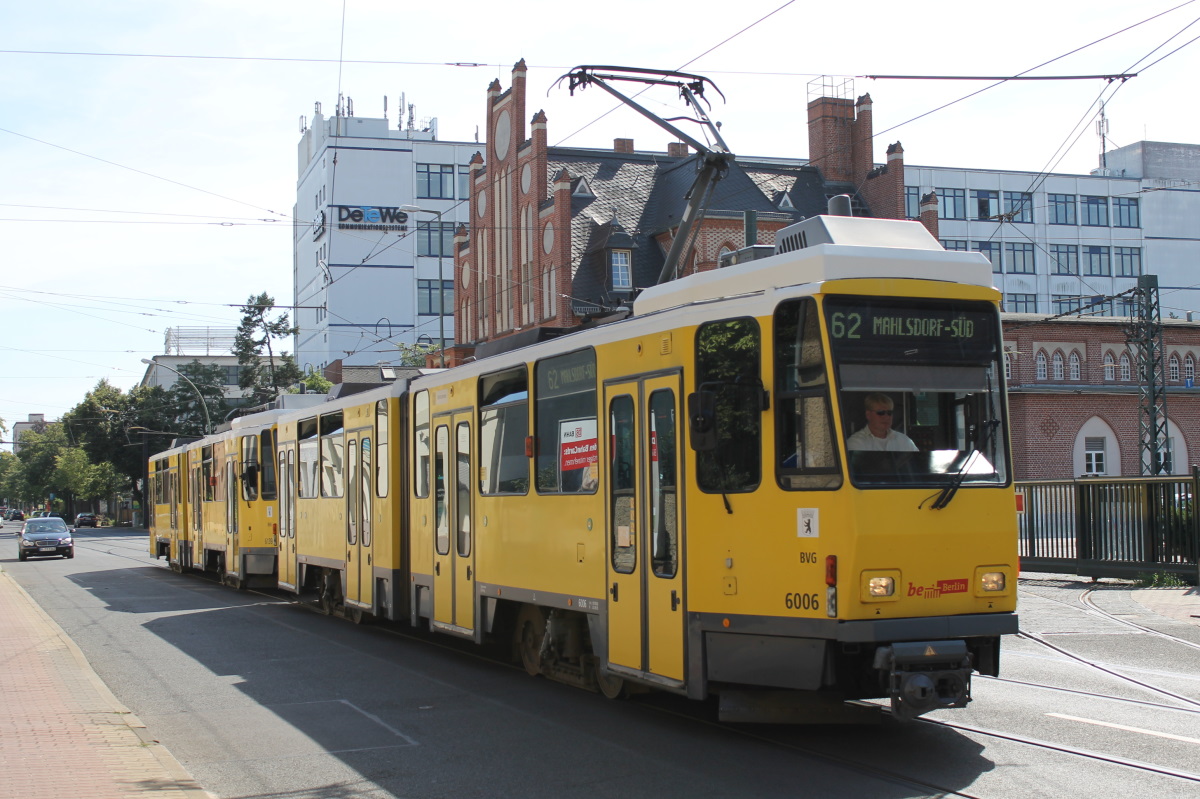 Берлин, Tatra KT4DM № 6006