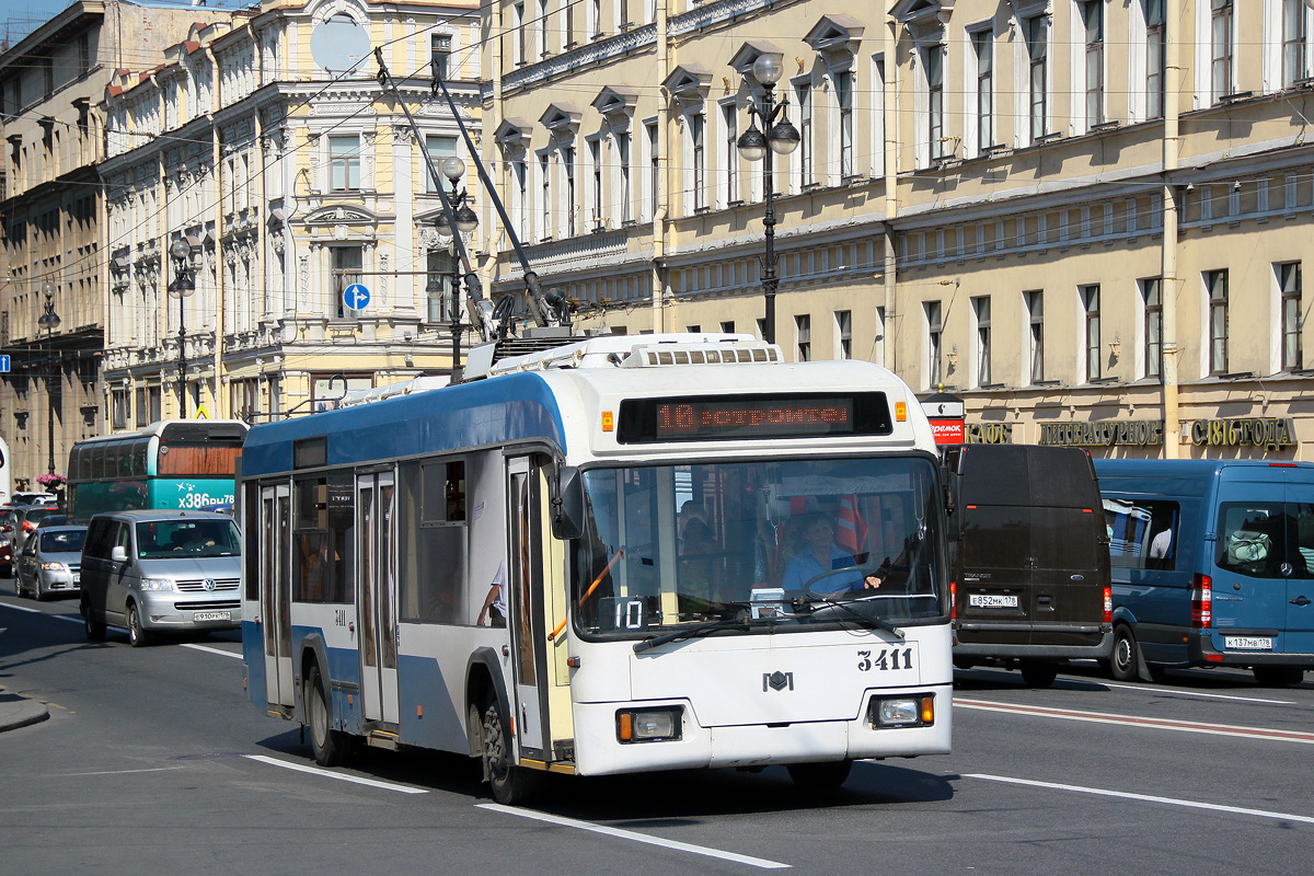 Санкт-Петербург, БКМ 321 № 3411