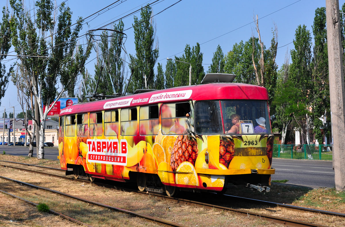 Одесса, Tatra T3R.P № 2963