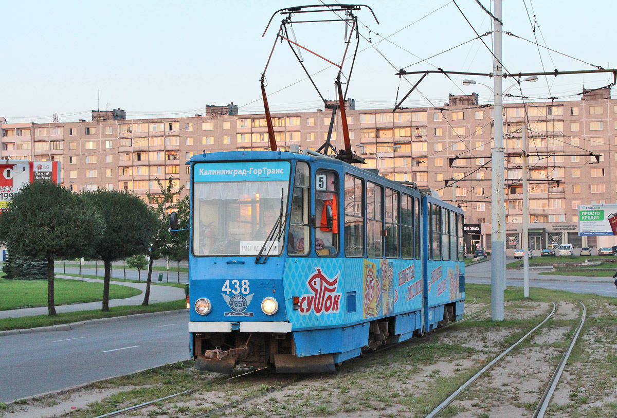 Калининград, Tatra KT4SU № 438
