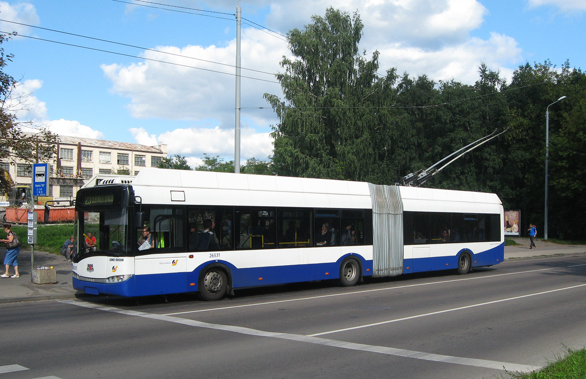 Рига, Solaris Trollino III 18 Ganz № 26531