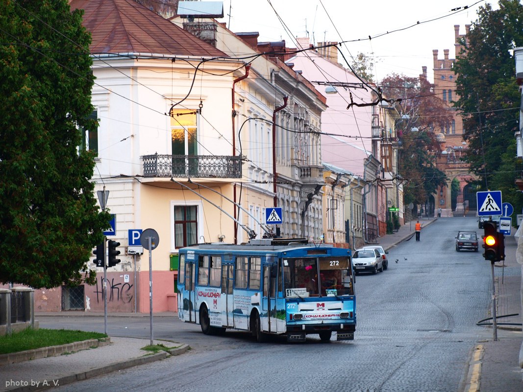 Черновцы, Škoda 14Tr02/6 № 272