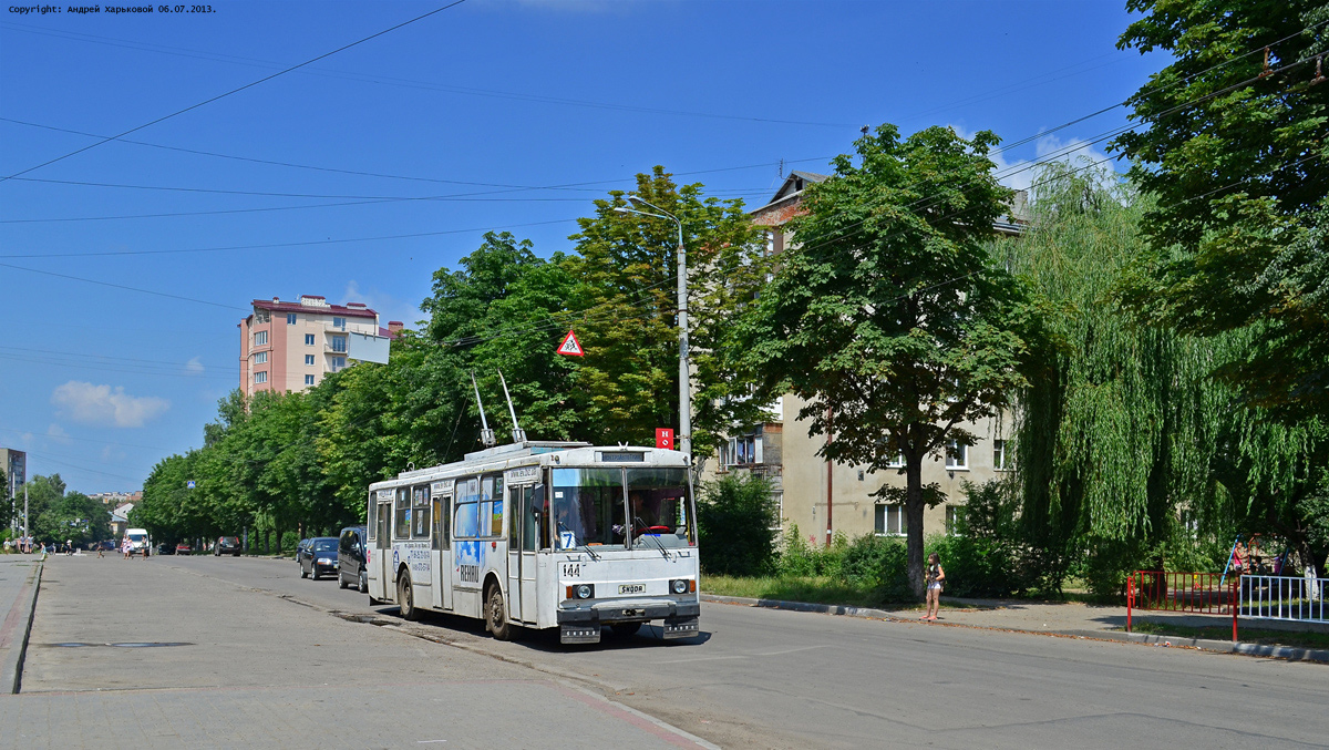 Ивано-Франковск, Škoda 14Tr02/6 № 144