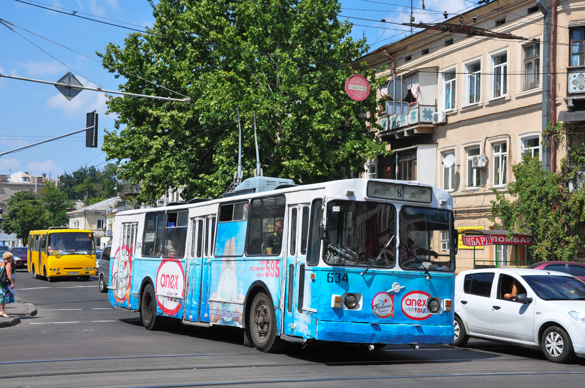 Одесса, ЗиУ-682В-012 [В0А] № 634
