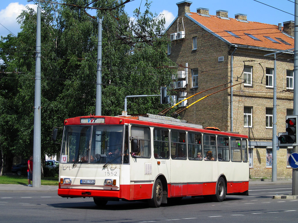 Vilnius, Škoda 14Tr89/6 Nr. 1552