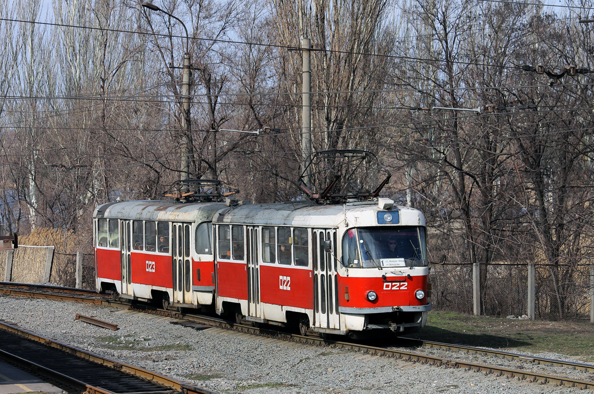 Кривой Рог, Tatra T3SU № 023; Кривой Рог, Tatra T3SU № 022