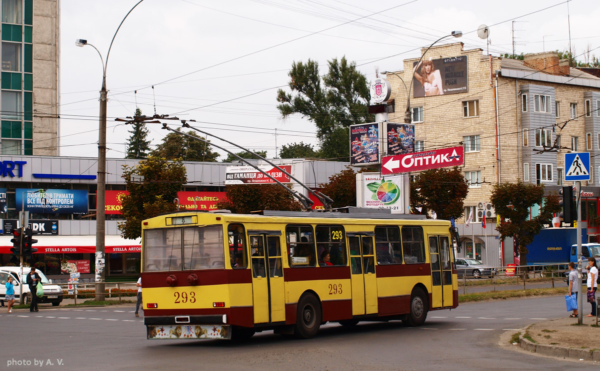 Черновцы, Škoda 14Tr89/6 № 293