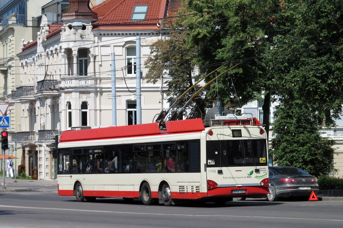 Vilnius, Solaris Trollino II 15 AC Nr. 1708