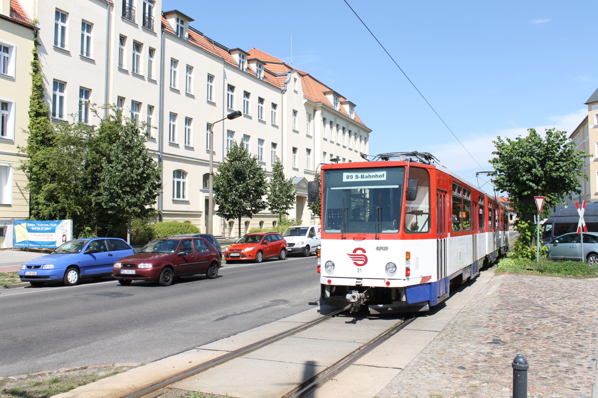 Штраусберг, Tatra KT8D5 № 21