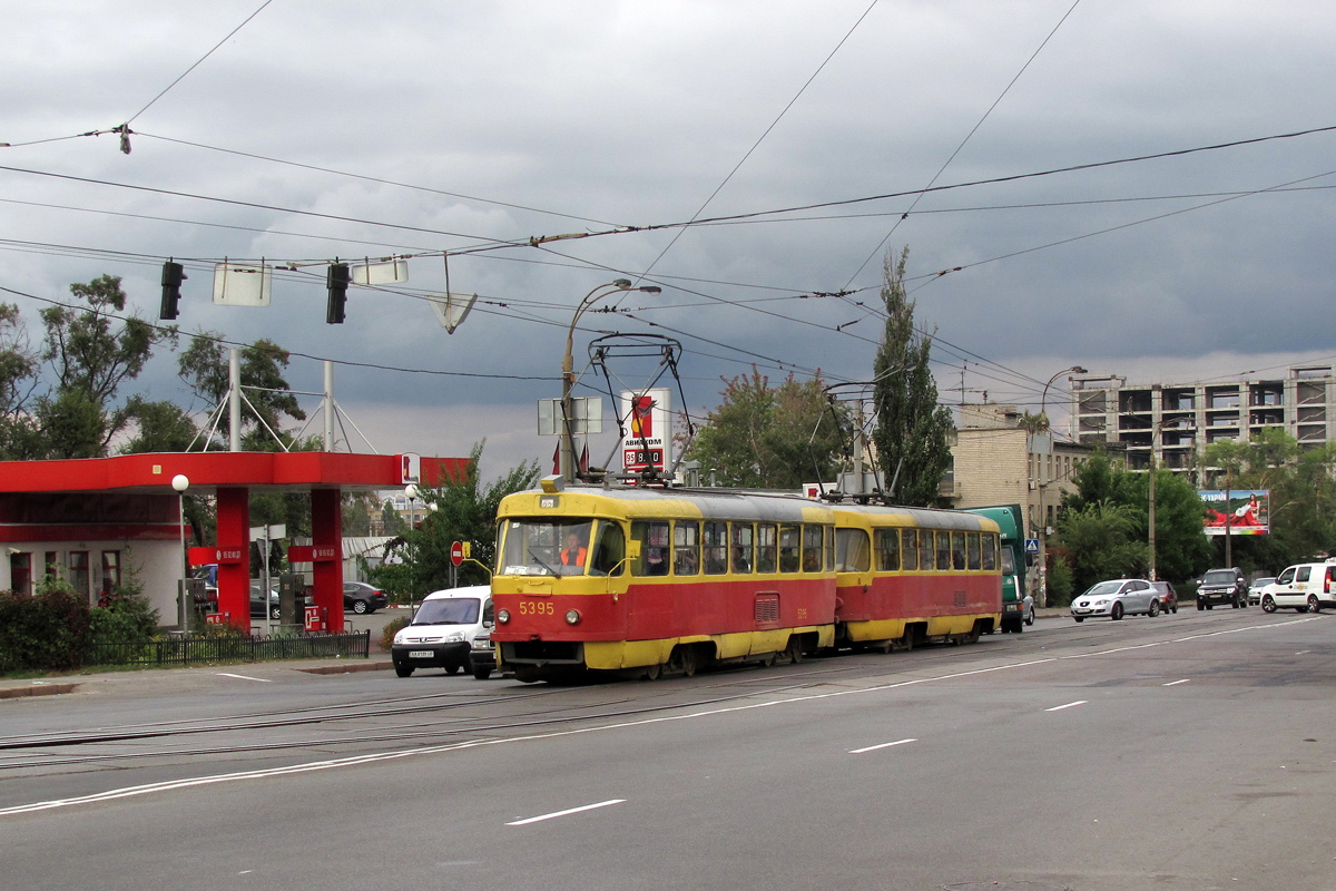 Киев, Tatra T3SU (двухдверная) № 5395