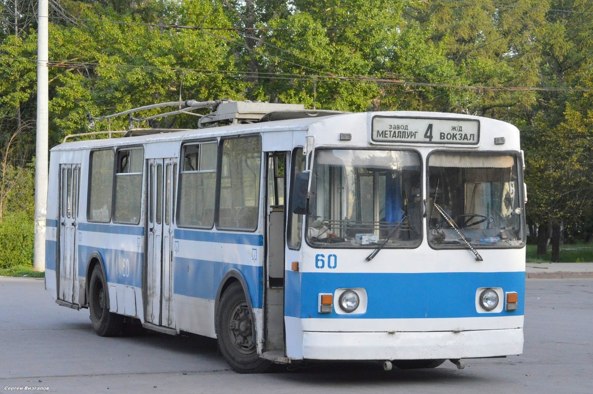 Самара, ЗиУ-682Г [Г00] № 60; Самара — Конечные станции и кольца (троллейбус)