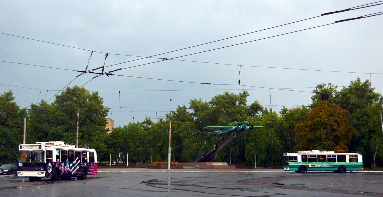 Воронеж, ЗиУ-682Г-016.02 № 308; Воронеж, ЗиУ-682Г-016.04 № 339