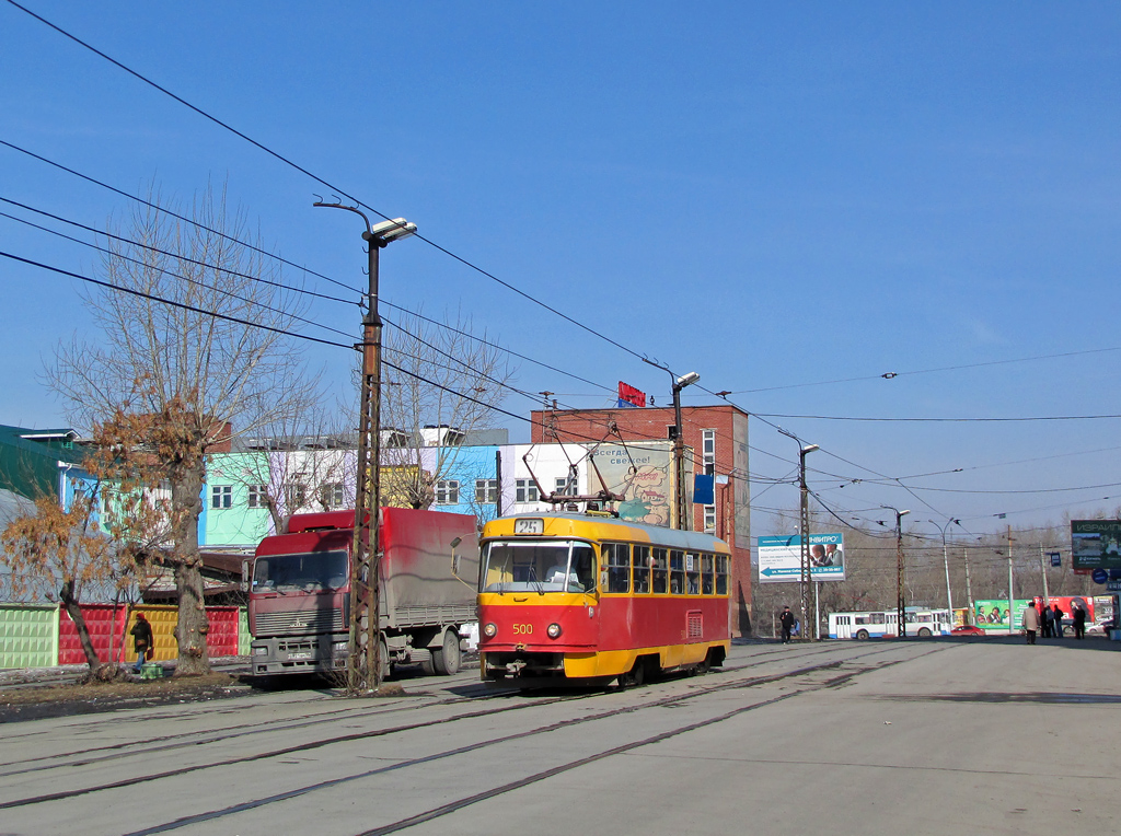 Екатеринбург, Tatra T3SU (двухдверная) № 500