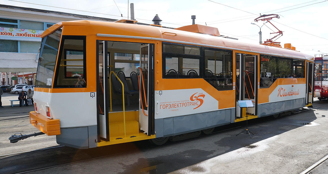 Барнаул, Tatra T3SU КВР Барнаул № 3021