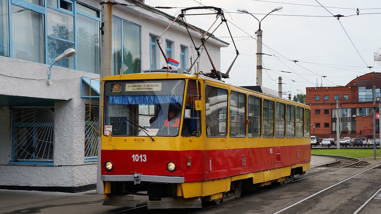 Барнаул, Tatra T6B5SU № 1013