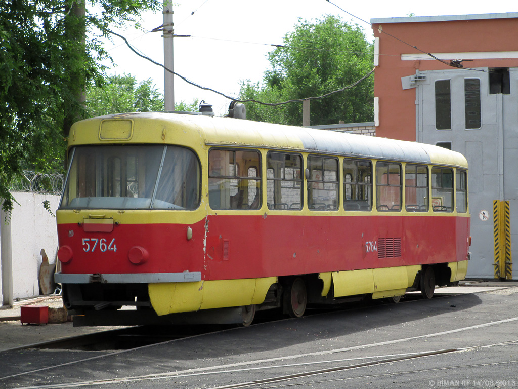 Волгоград, Tatra T3SU № 5764