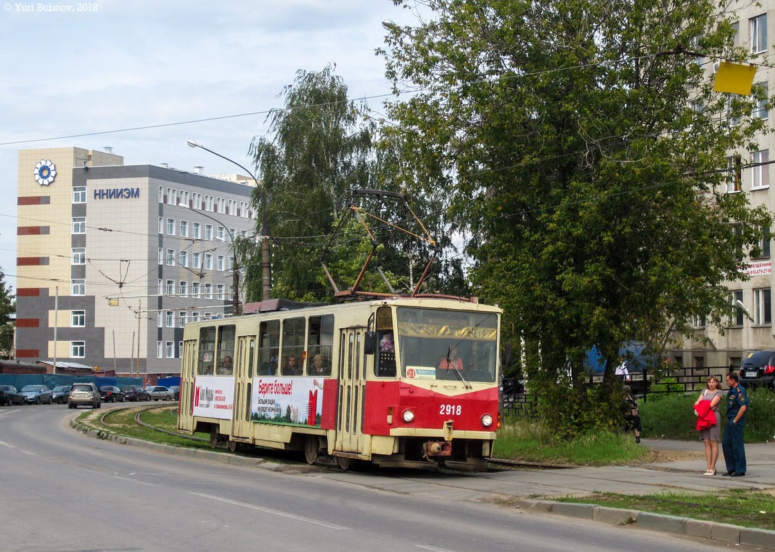 Нижний Новгород, Tatra T6B5SU № 2918
