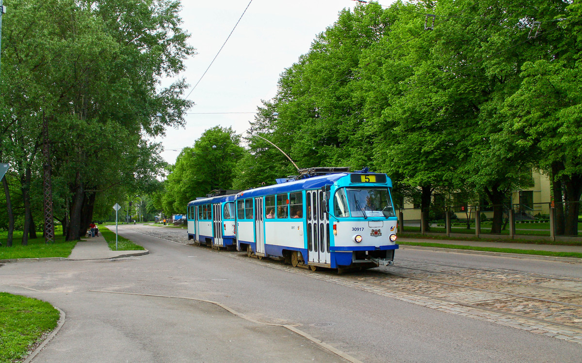 Рига, Tatra T3A № 30917