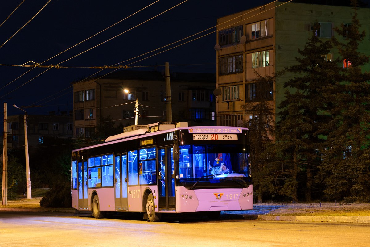 Севастополь, ЛАЗ E183A1 № 1517
