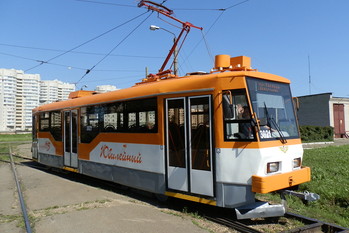 Барнаул, Tatra T3SU КВР Барнаул № 3021
