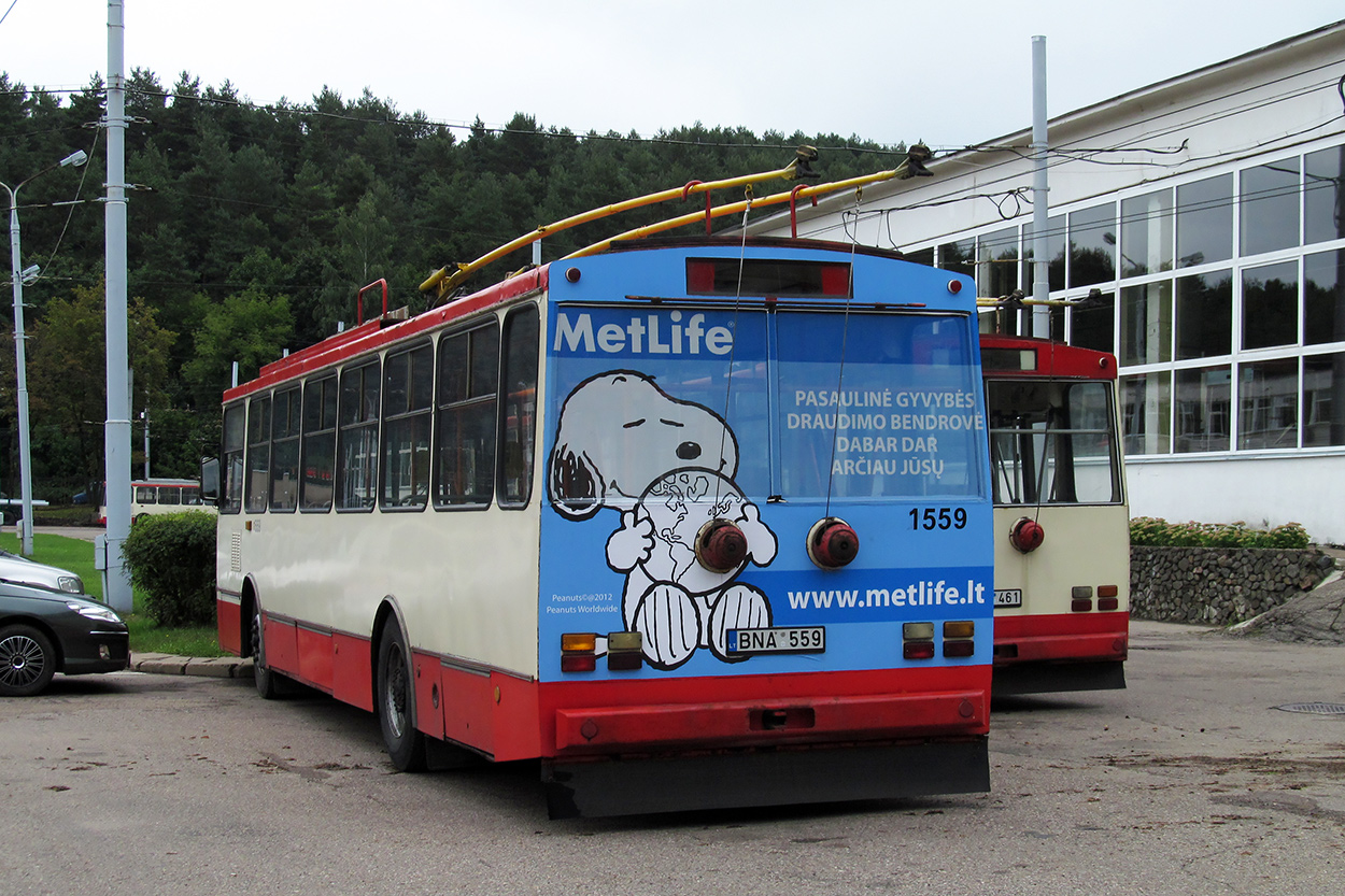 Вильнюс, Škoda 14Tr89/6 № 1559