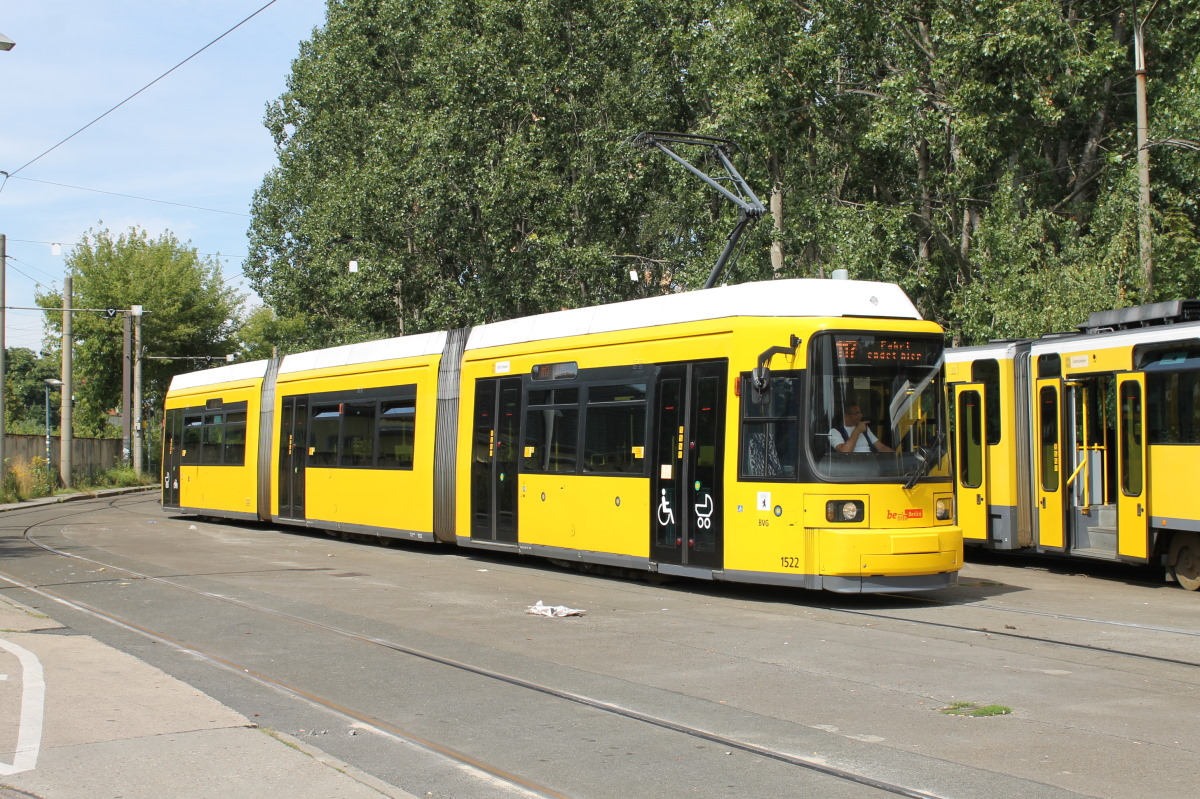 Берлин, BVG GT6U № 1522