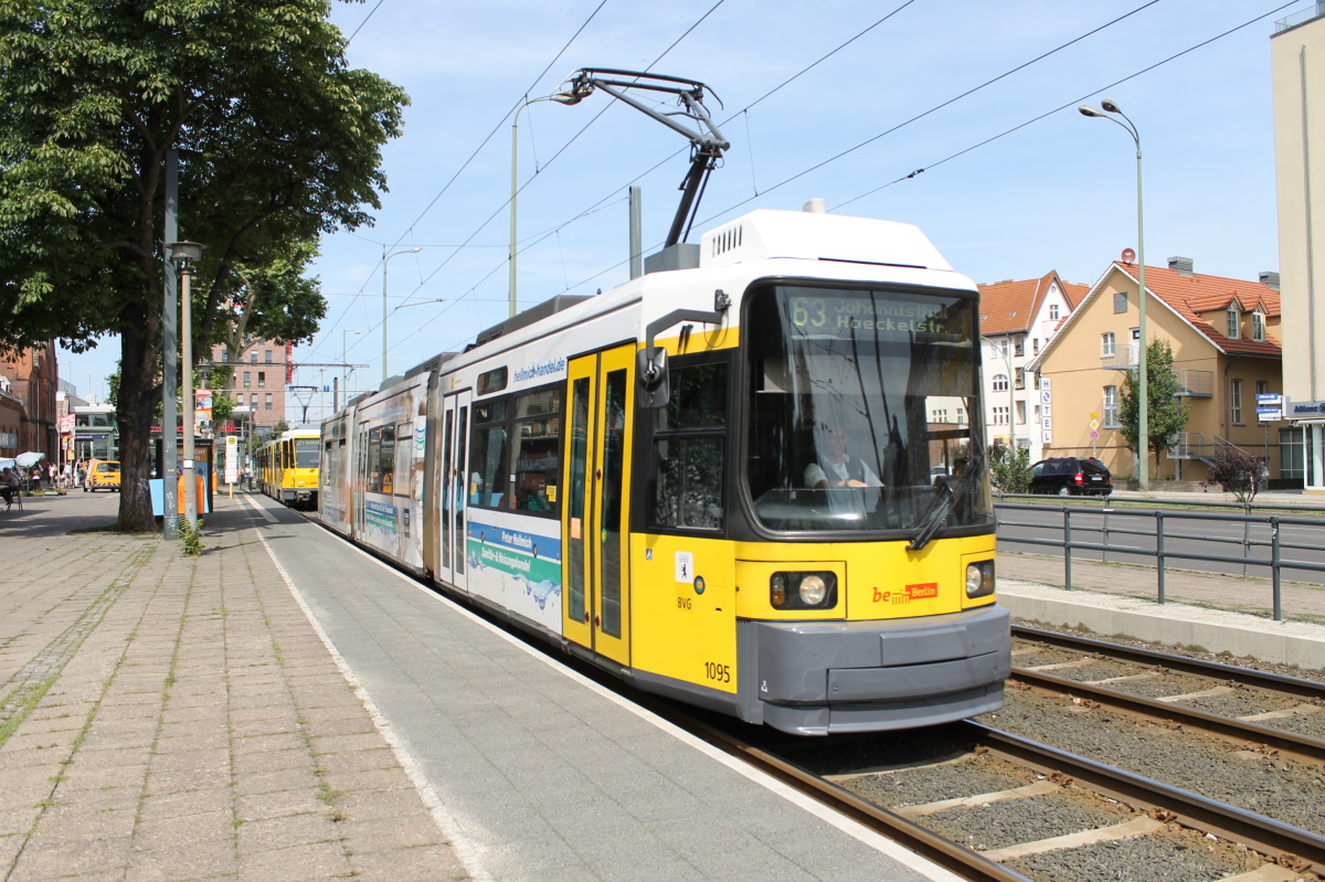 Берлин, Adtranz GT6N № 1095