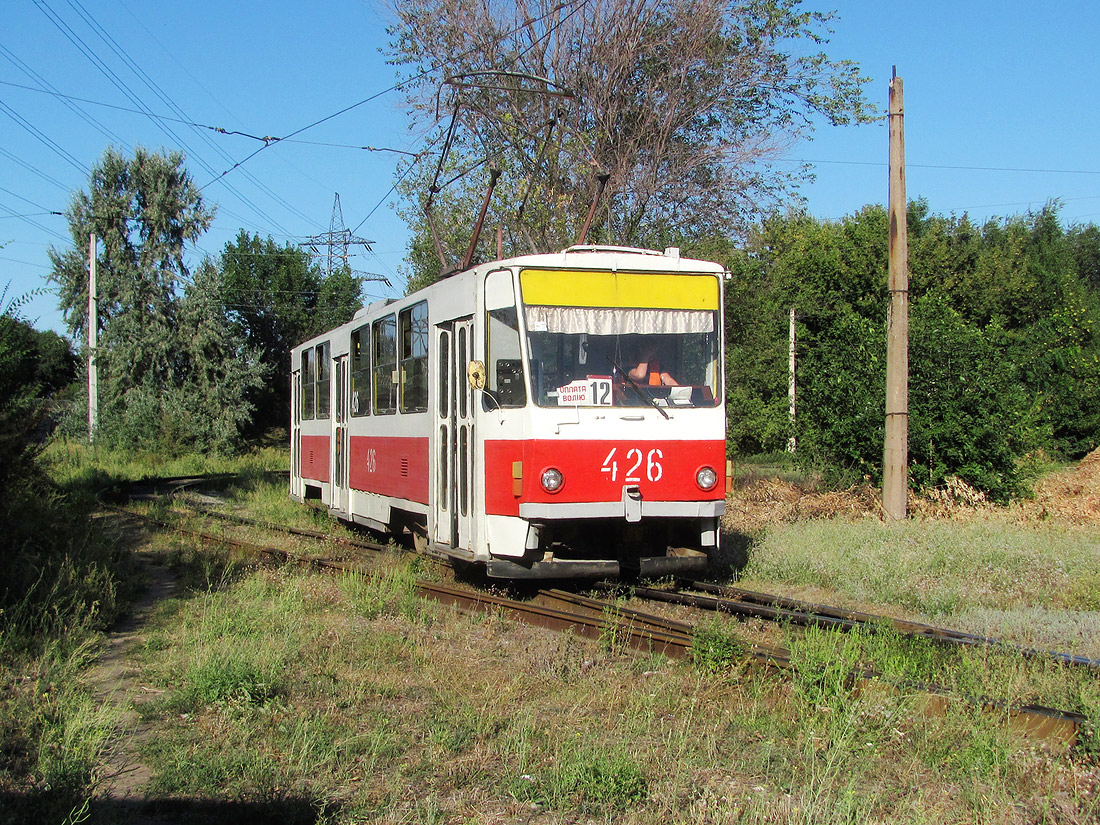 Запорожье, Tatra T6B5SU № 426