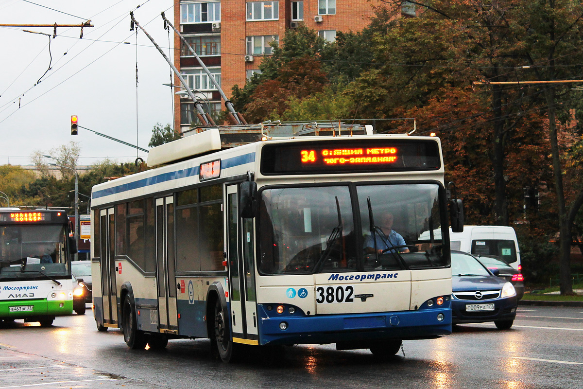 Москва, СВАРЗ-МАЗ-6235.00 № 3802