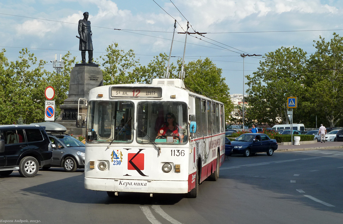 Севастополь, ЗиУ-682В [В00] № 1136