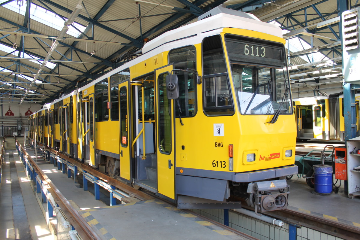 Берлин, Tatra KT4DM № 6113