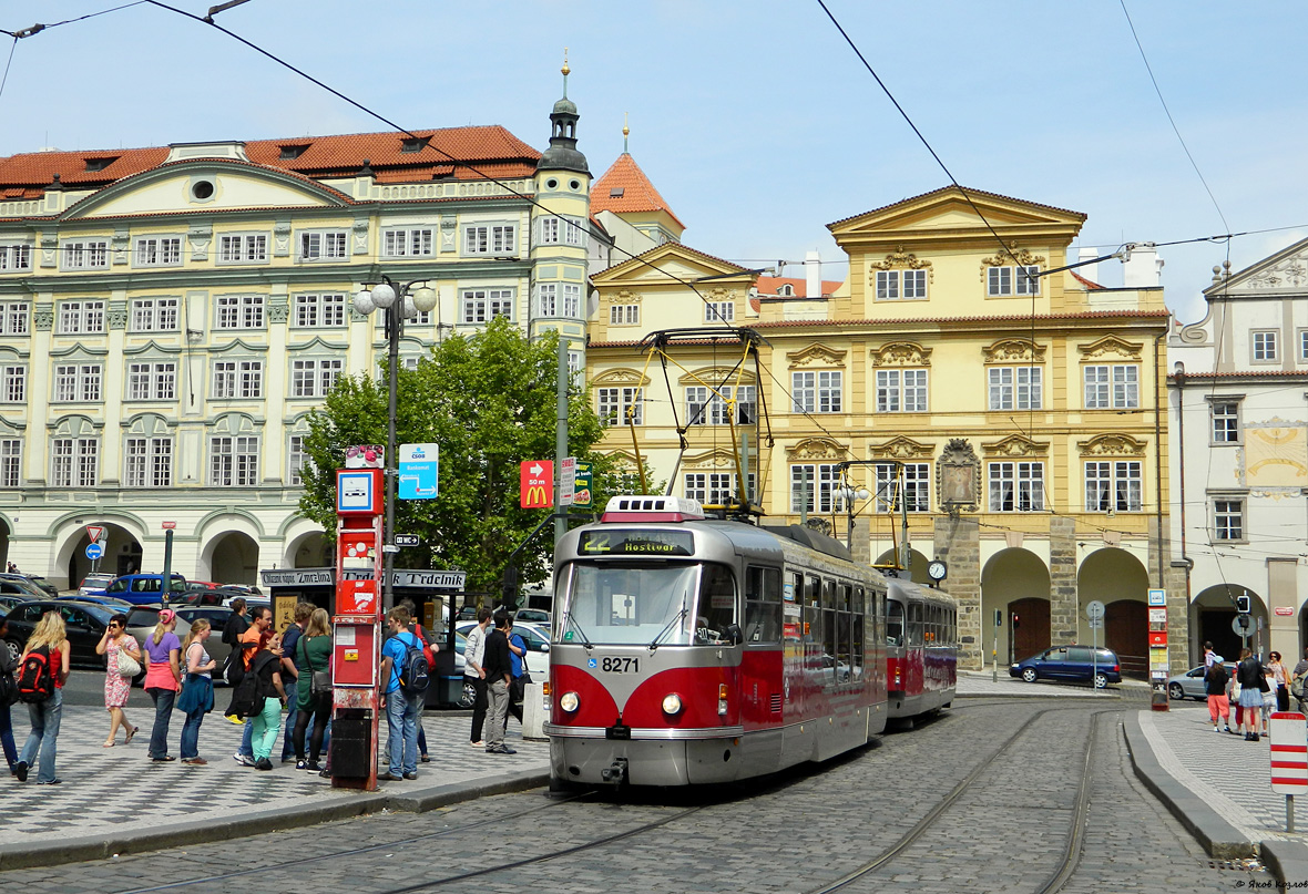 Прага, Tatra T3R.PLF № 8271