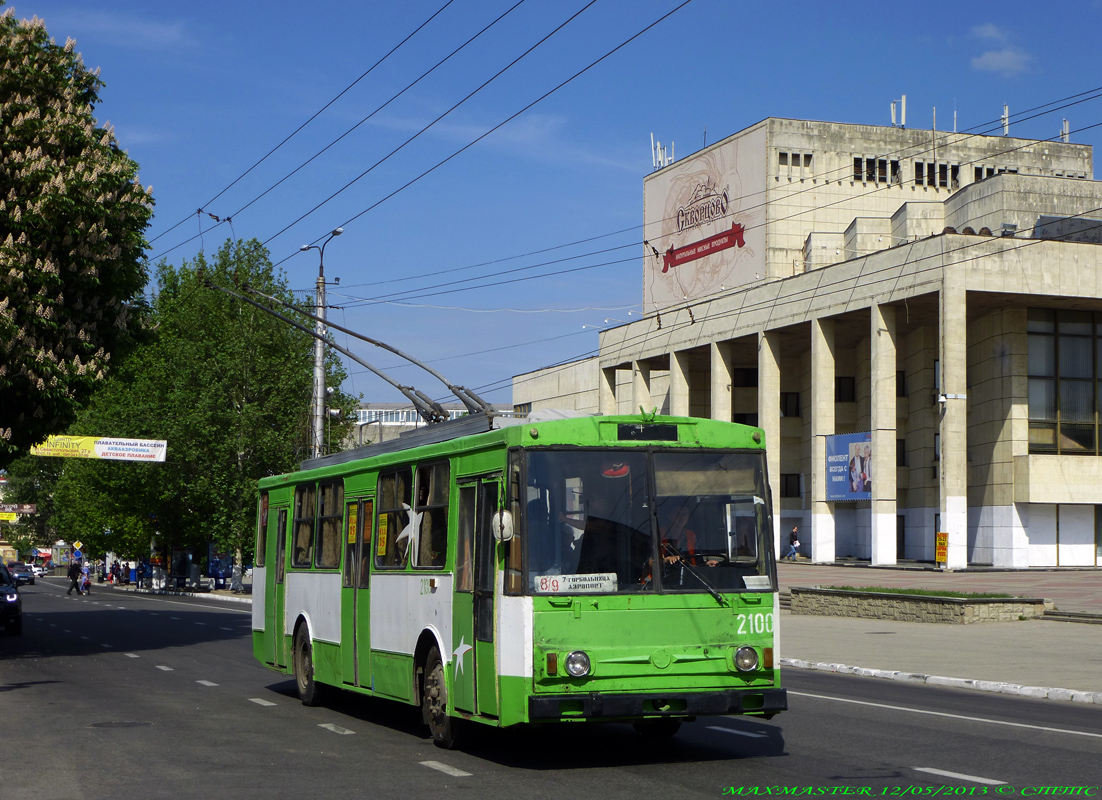 Крымский троллейбус, Škoda 14Tr89/6 № 2100