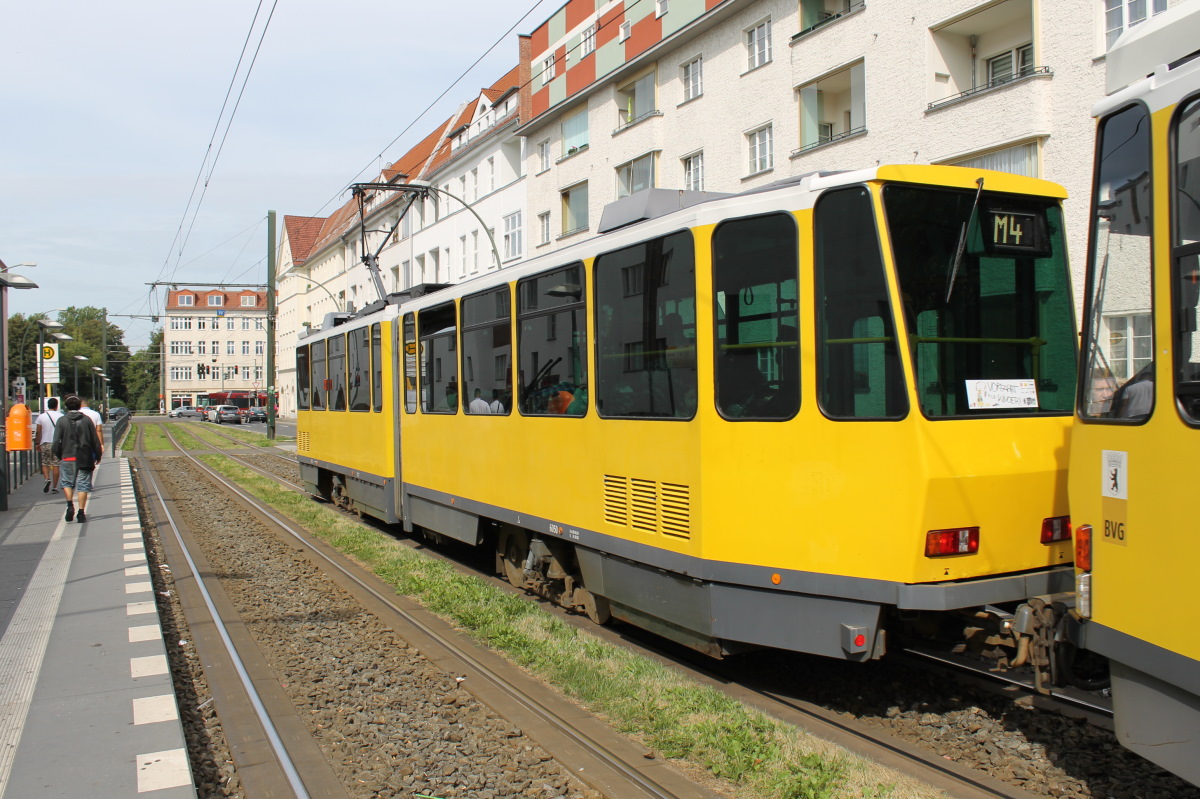 Берлин, Tatra KT4DM № 6050