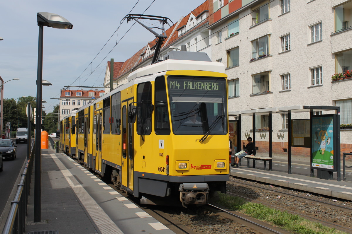 Берлин, Tatra KT4DM № 6041
