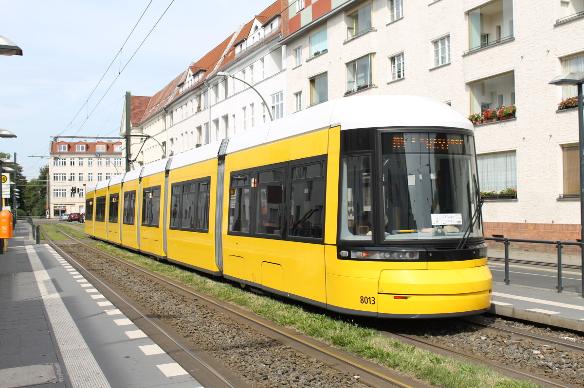 Берлин, Bombardier Flexity Berlin (GT8-08ER/F8E) № 8013