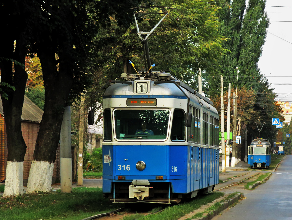 Винница, SWS/SIG/BBC Be 4/6 "Mirage" № 316