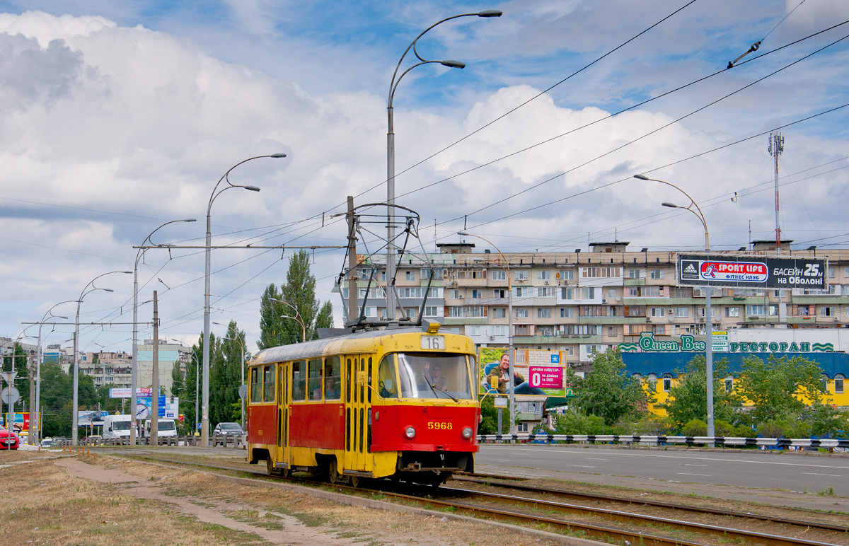 Киев, Tatra T3SU № 5968