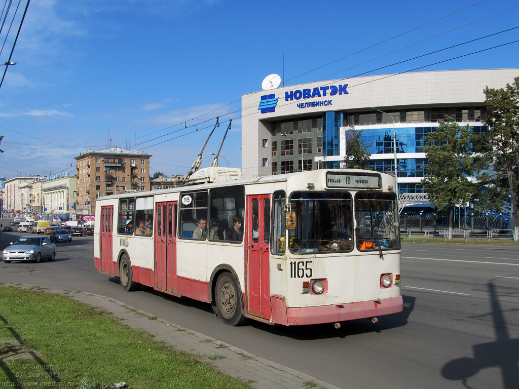 Челябинск, ЗиУ-682В № 1165