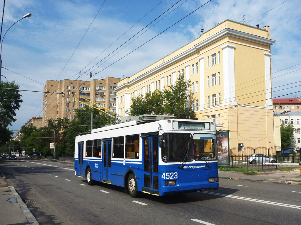 Москва, Тролза-5275.05 «Оптима» № 4523