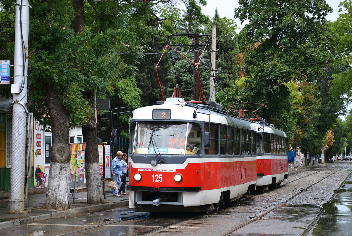 Краснодар, Tatra T3SU КВР ТРЗ № 125