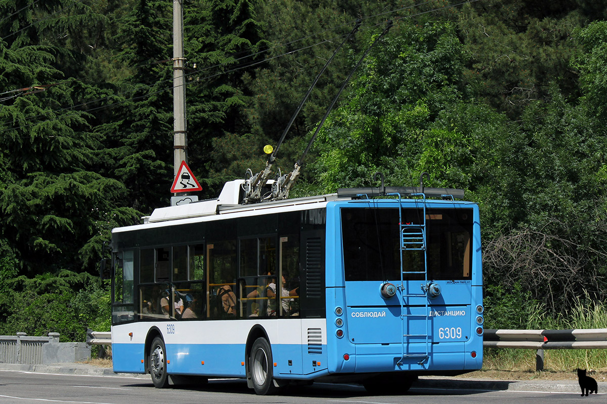 Крымский троллейбус, Богдан Т60111 № 6309