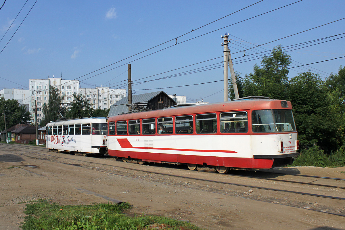Тула, Tatra T3DC2 № 78