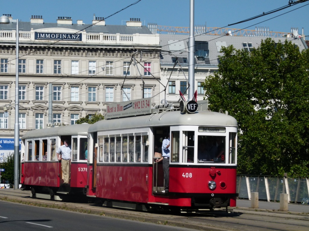 Viena, Lohner Type T1 Nr. 408; Viena — Tramwaytag 2013