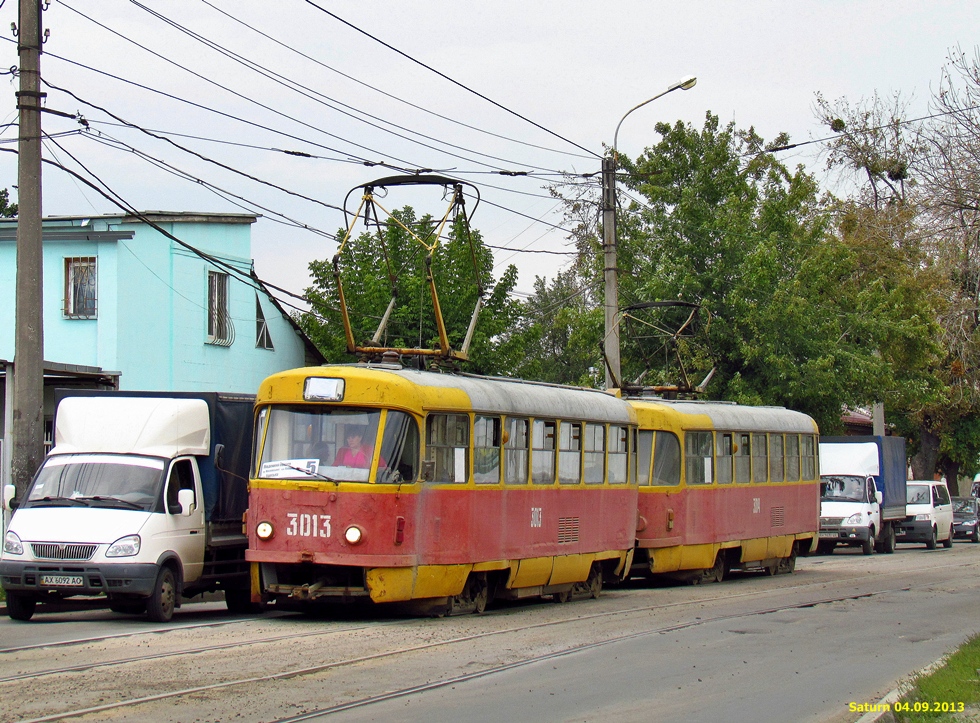 Харьков, Tatra T3SU № 3013