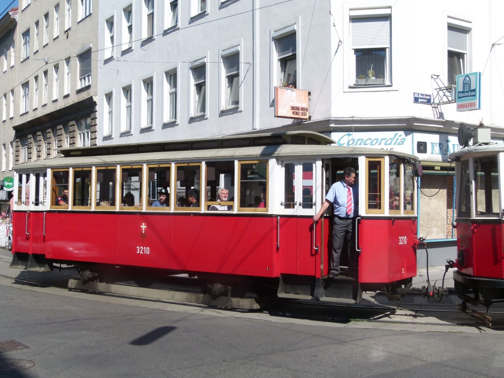 Вена, Nesselsdorf Type  k1 № 3210; Вена — Tramwaytag 2013