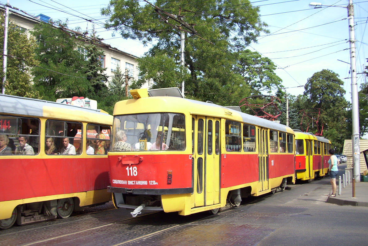 Краснодар, Tatra T3SU № 118