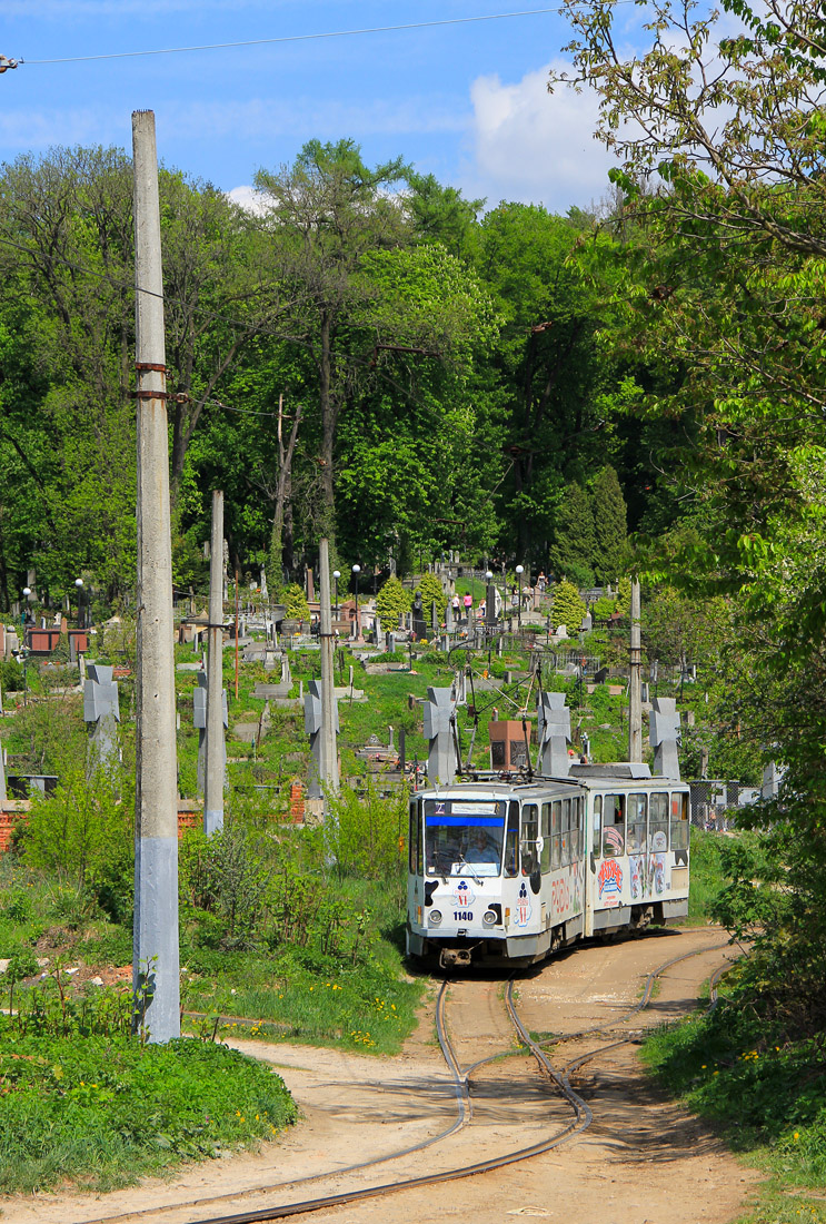 Львов, Tatra KT4SU № 1140