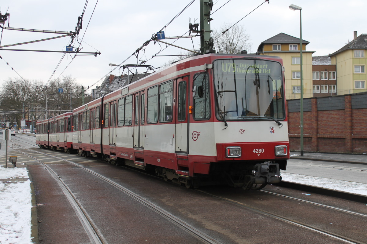 Дюссельдорф, Duewag B80D № 4280